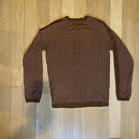 Brown Semi-Formal Slim-Fit River Island Longsleeve - Picture 2 of 3
